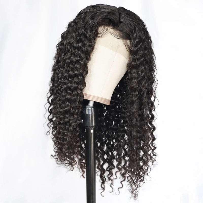Wholesale 10A Deep Wave Mink Brazilian Virgin Hair Extensions Shein Bundles with Scrunchie Wig Private Label Remy Hair Packaging