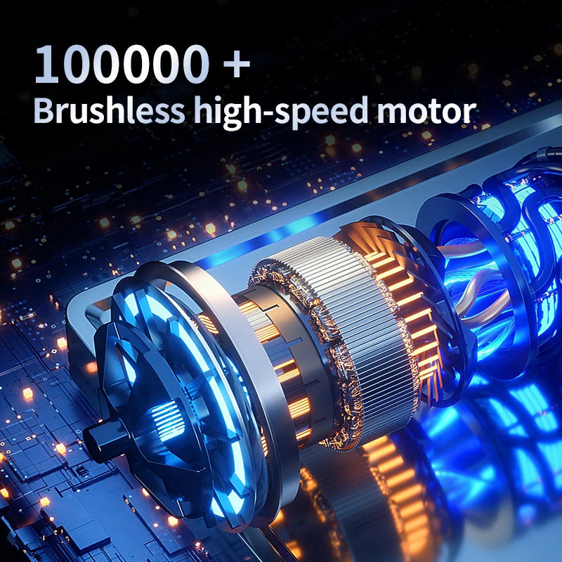 Car Vacuum Cleaner High Suction Power 15000PA Blow Suction Cordless Handheld Vacuum Cleaner for Car Home