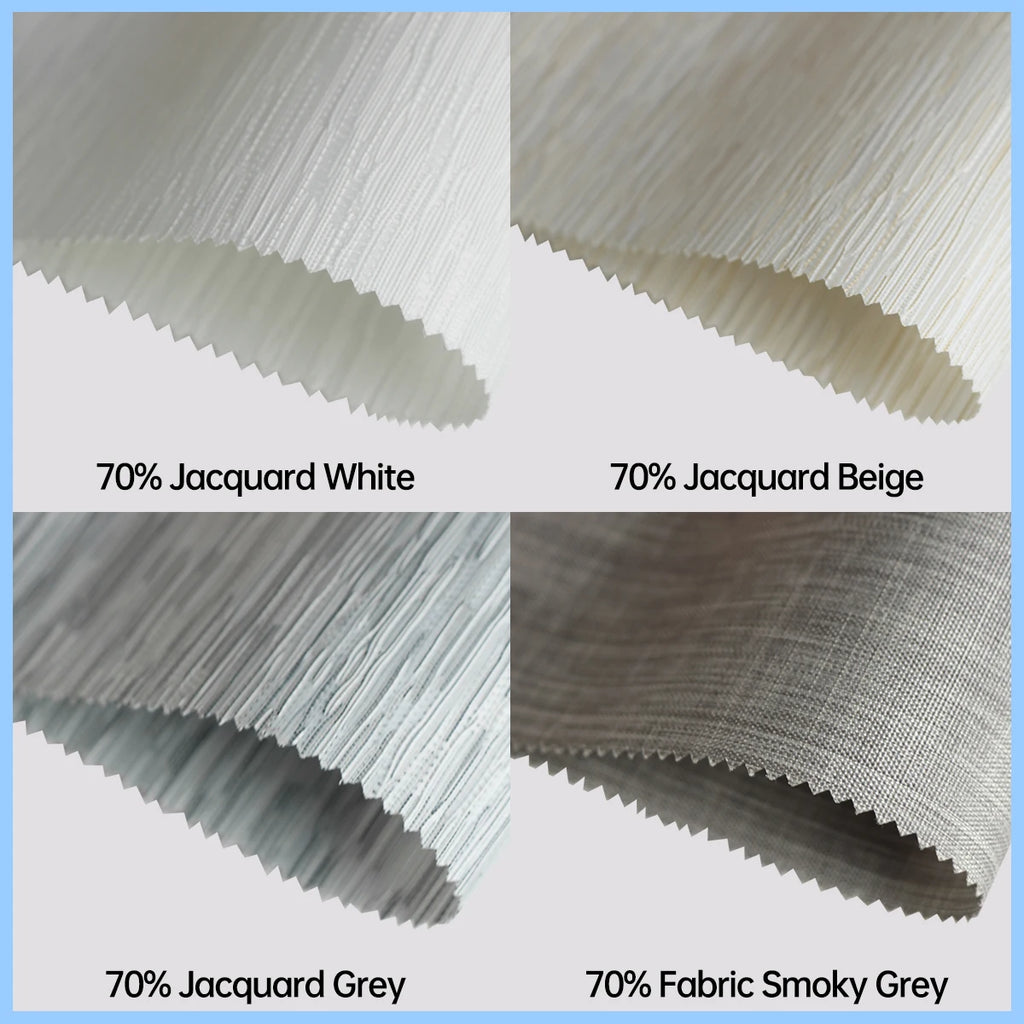 Smart Automatic Roller Blinds with Blackout Fabric