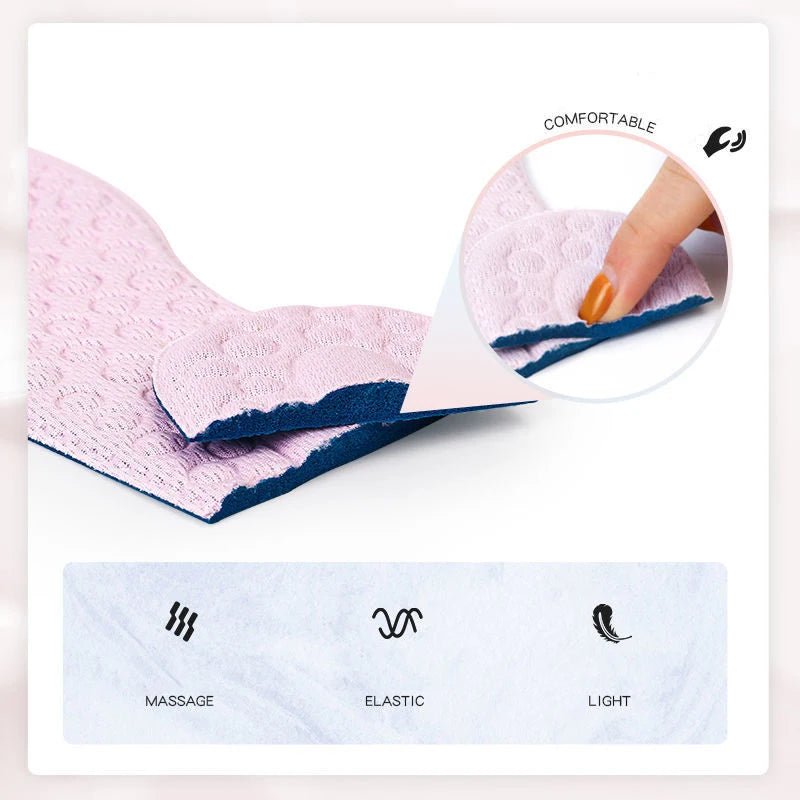 Memory Foam Comfort Shoe Insoles — Breathable & Shock-Absorbing