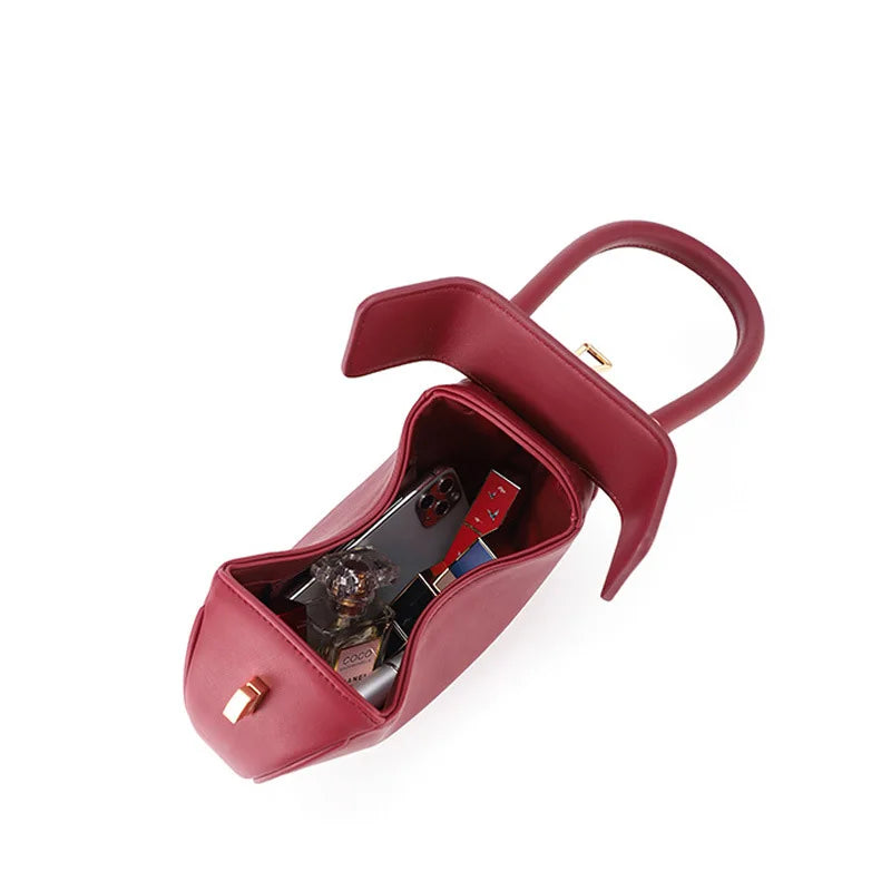 Women's Mini Bowling Round Shoulder Bag