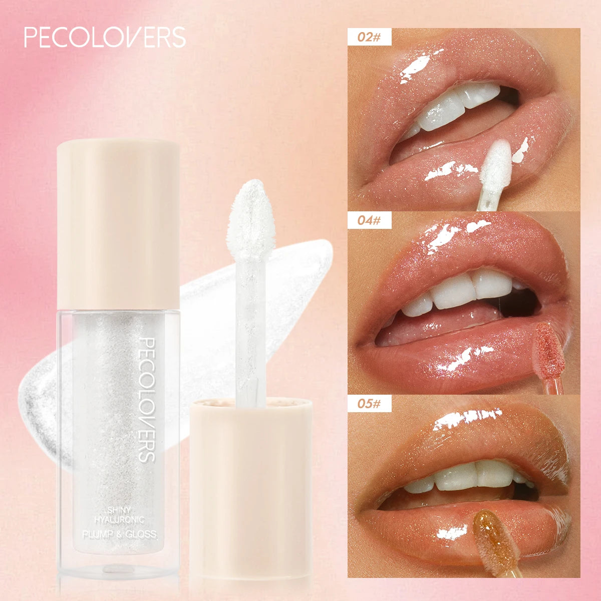 High Shine Lip Gloss,Moisturizing,Long-Lasting  Lip Glaze,Lightweight,Shimmer Lip Gloss,Perfect for Party Makeup
