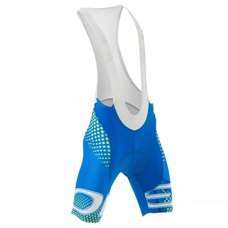 Men's Padded Cycling Bib Shorts – Breathable Lycra Road & MTB Compression Shorts