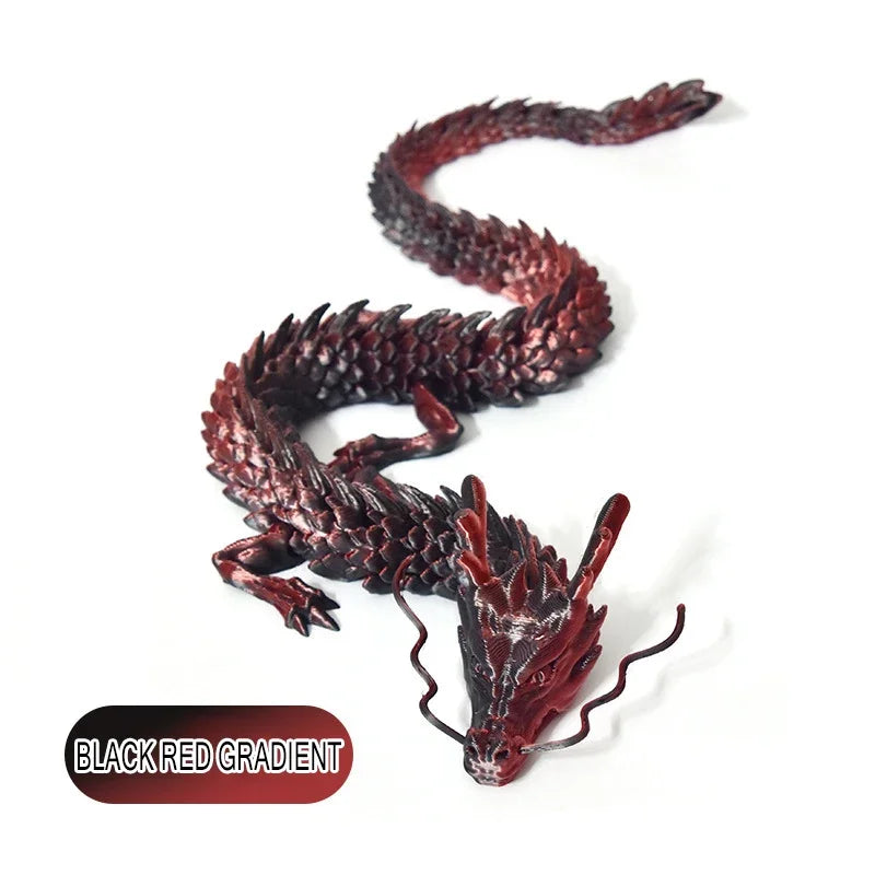 Giant 3D Dragon Figurine 60cm - Desk & Office Decor
