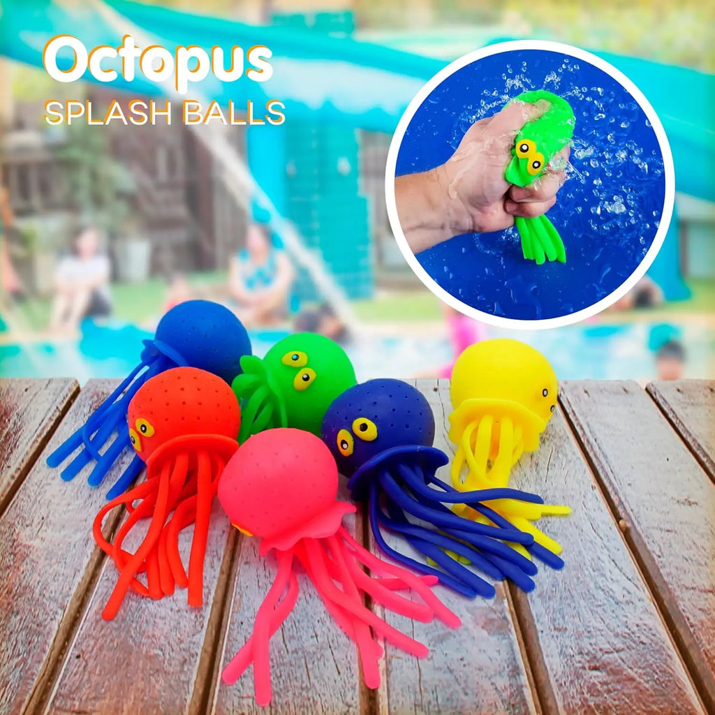 Octopus Water Balls Pool Toys Octopus Water Bomb Splash Balls Bath Toy Swimming Pool Floating Swim Toys