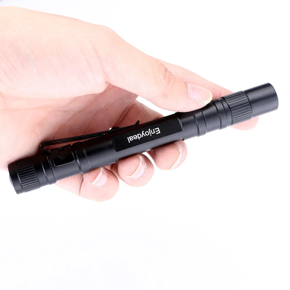 Mini LED Flashlight Penlight 1000 Lumens Lamp Clip Small Flashlights Torch Outdoor camping Pocket pen lights emergency Lantern