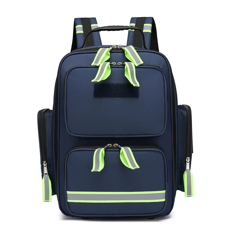 Emergency Rescue First Aid Kit Backpack – Large Capacity Survival Medical Bag