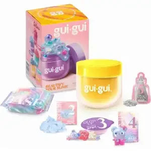 Gui Gui Rose Scent Crystal Slime | 5-Step DIY Blind Box | Stress Relief Sensory Toy