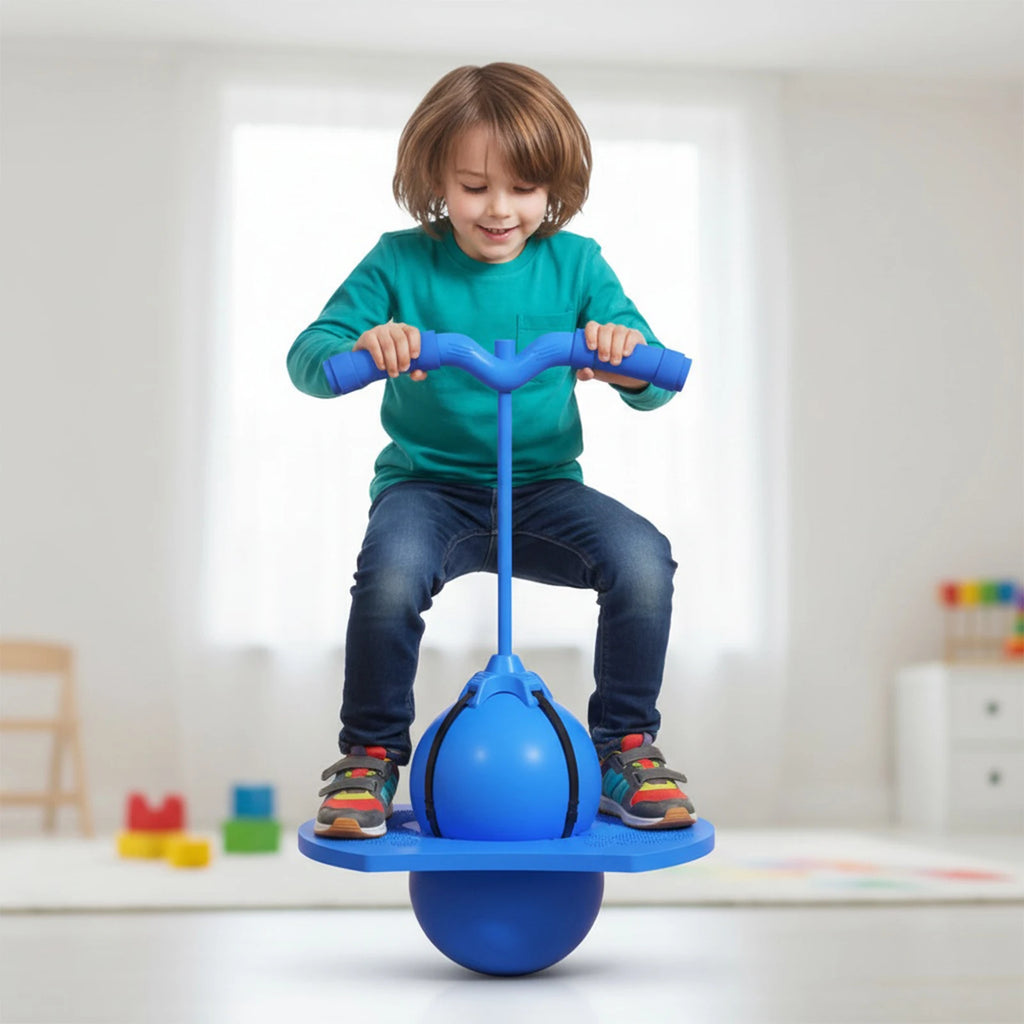 Kids Pogo Bouncing Ball with Handle – Outdoor Jump & Balance Toy