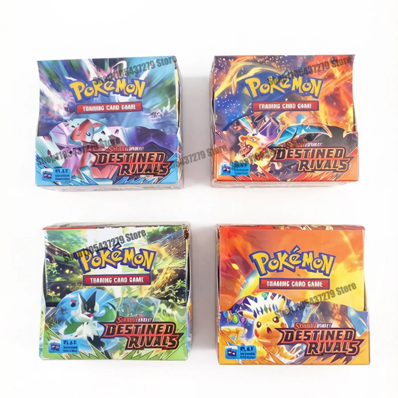 Pokémon 360Pcs English Booster Box | Scarlet Violet, Prismatic Evolutions, Temporal Forces & More