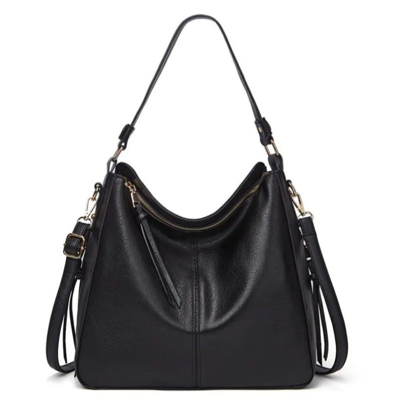 Women's Large Hobo Bucket Shoulder Bag