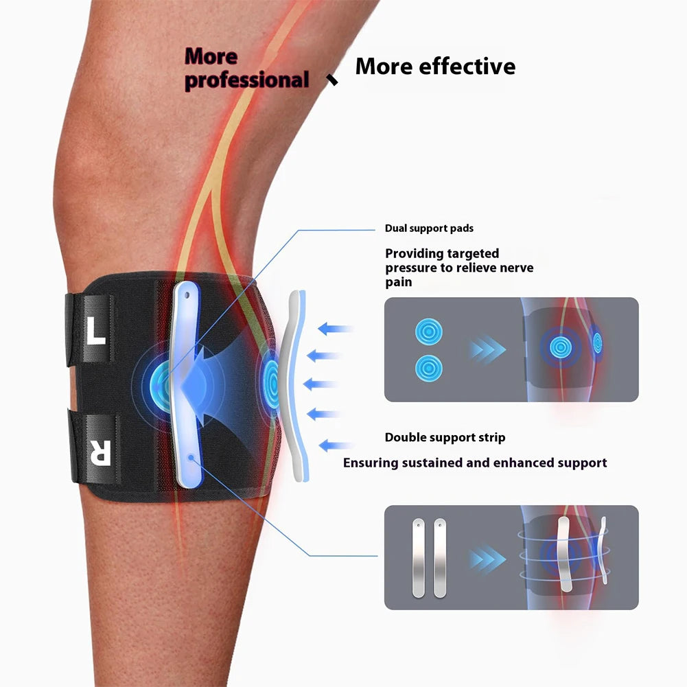 Sciatica Stress Relief Brace Adjustable Sciatica Stress Relief Support Ergonomic Sciatic Nerve Compression Brace for Men Women