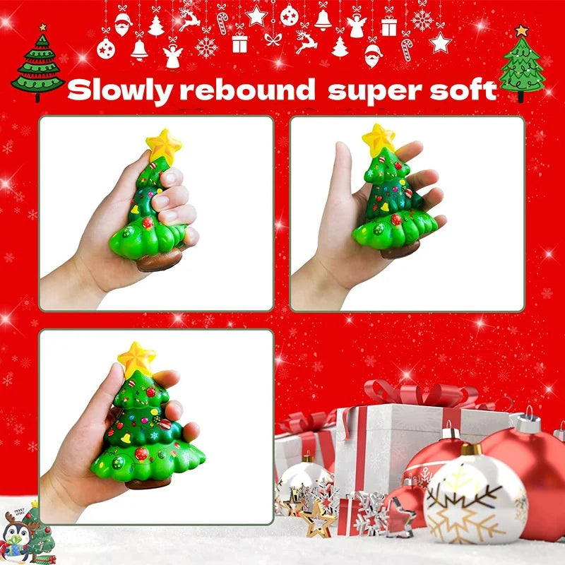 Christmas Squishy Toys – 4-Piece Set
