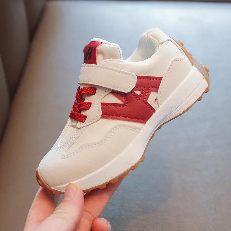 Kids' Unisex PU Leather Basketball Sports Sneakers