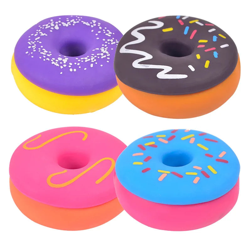 NeeDoh Dippin' Dazzler | Egg & Donut Squishy Stress Relief Toy | Slow Rebound Squeeze | Ages 14+