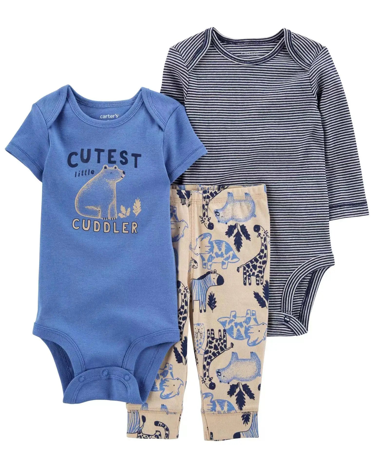 2025 Baby Girls Clothes Autumn Spring Newborn Infant Outfit Cotton Bodysuit Top And Bottom Pants Kids Toddler Clothing Set 6-24M