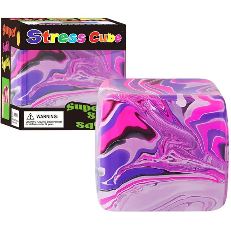 Schylling Needoh Pizza Sensory Fidget Cube | Squishy Stress Relief Anti-Anxiety Squeeze Toy for ADHD