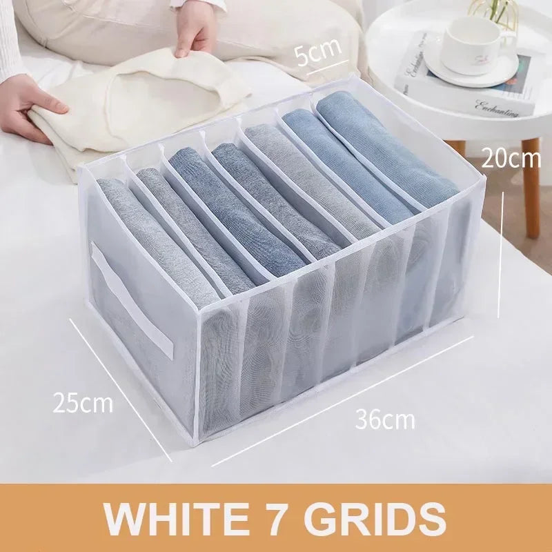 Underwear Storage Drawers Organizer Divider Jeans Organization Storage Box Closet Organizer Clothing Organization System Drawer