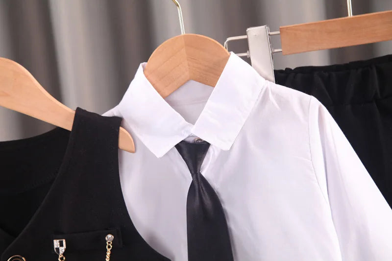Toddler Boys Gentleman 3-Piece Formal Outfit Set