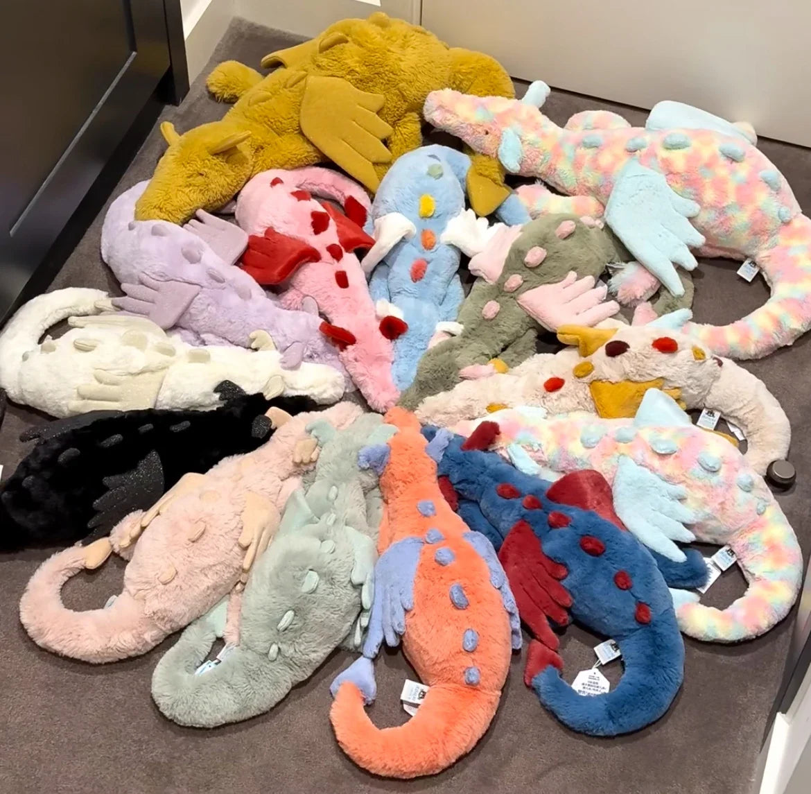 Jellycat Dragon Plush Toy Series | Cute Stuffed Animal Birthday Gift for Kids & Adults