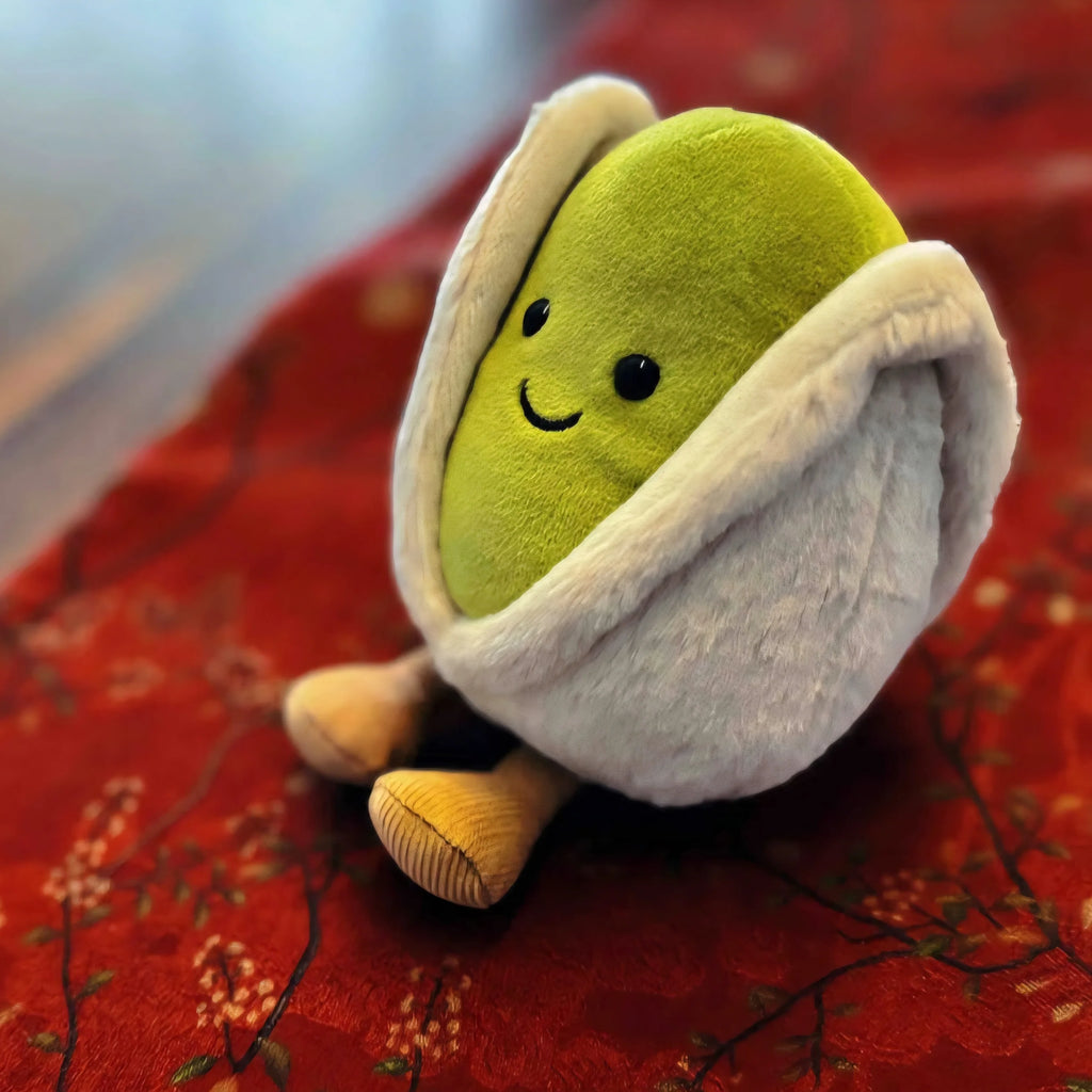 Jellycat-Style Pistachio Plush Doll | 12cm Cartoon Stuffed Toy — Kids Room Decor & Birthday Gift
