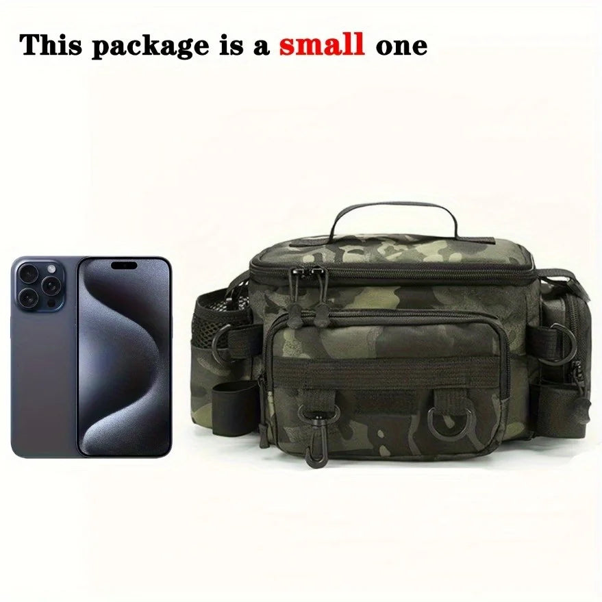 Canvas Fishing Gear Waist & Crossbody Bag