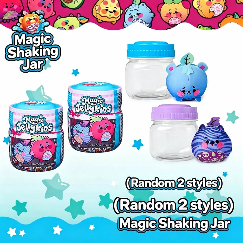 Magic Jellykins Plush | Water-Activated Surprise Stuffed Animal | Stress Relief Toy