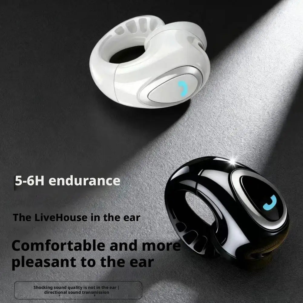 Bluetooth Wireless Ear-Clip Open-Ear Earphone | Air Conduction | HIFI Stereo | 3 Colors