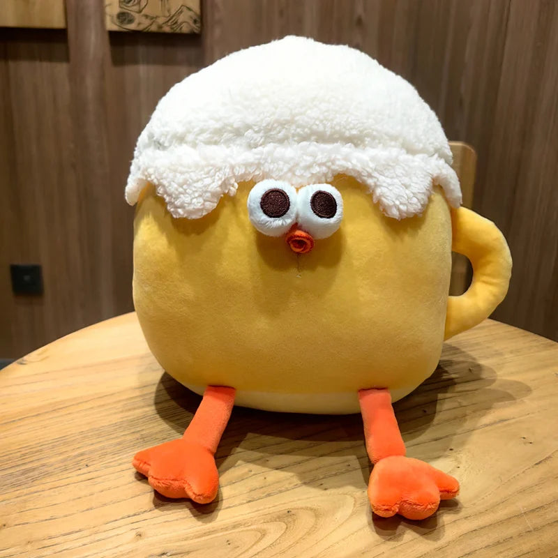 Dumpling Beer Chicken Plushie Toy Dolls Cartoon Soft Stuffed Dolls Girls Boys Birthday Toy Gift Kawaii Animals Plush Toys