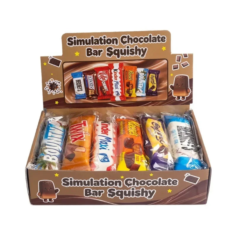 Chocolate & Butter Stick Squishy Toys