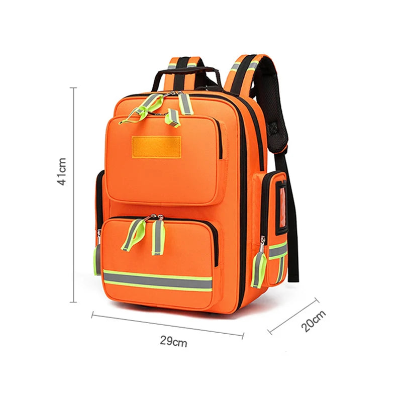 Emergency Rescue First Aid Kits Large Capacity Sorted Storage Backpacks Outdoor Camping Survival Kits Medical Kits