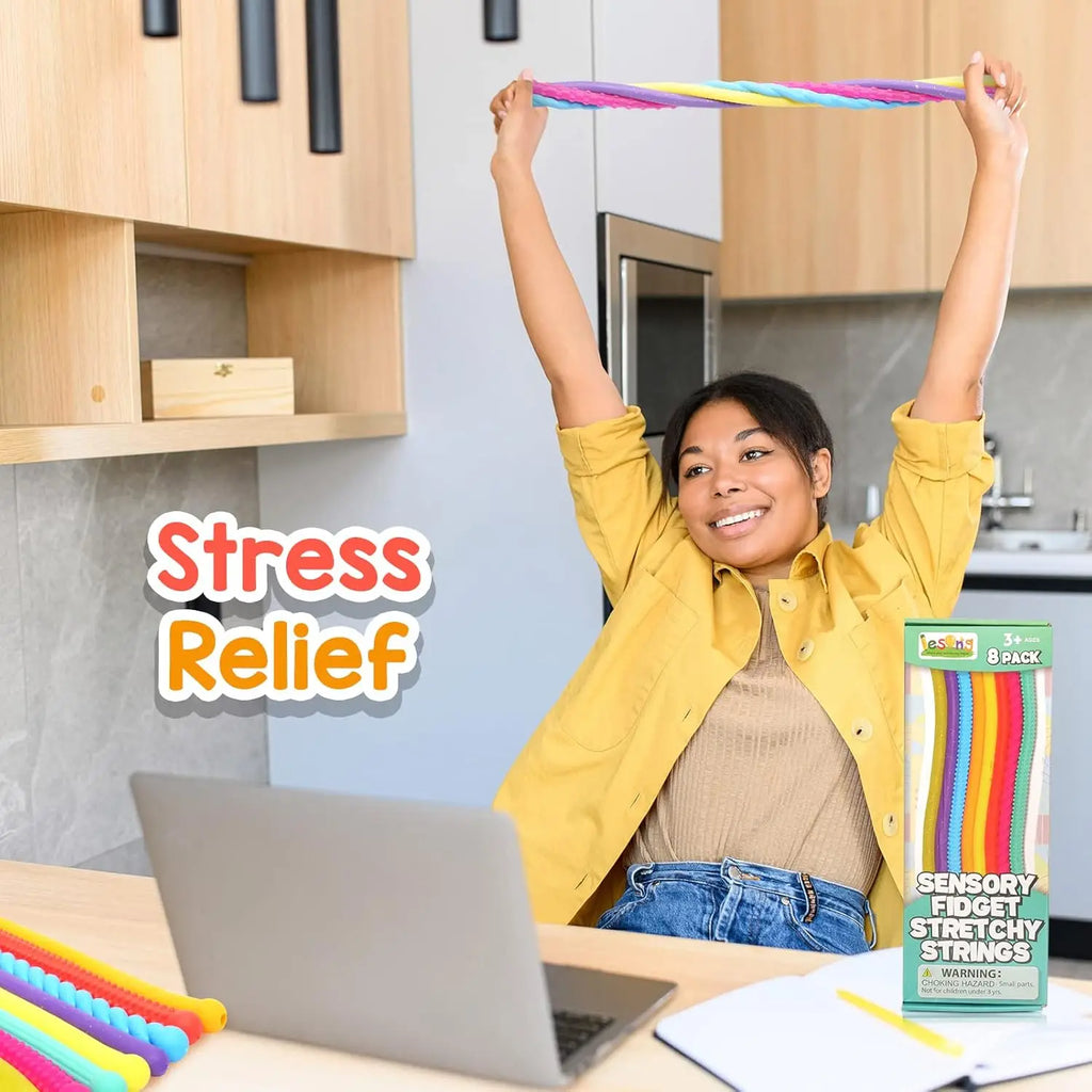 Textured Stretchy Sensory Fidget Toys | Stress & Anxiety Relief for Autism & Special Needs