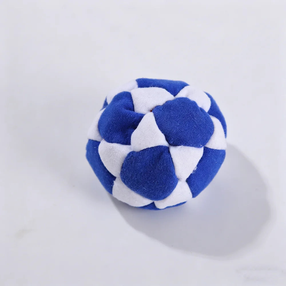 Handmade Knitted Hacky Sack Footbag | Crochet Juggling Balls for Kids & Adults