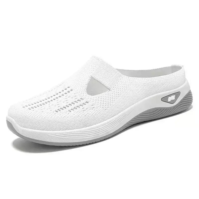 Women's Hollow Slip-On Mule Flats