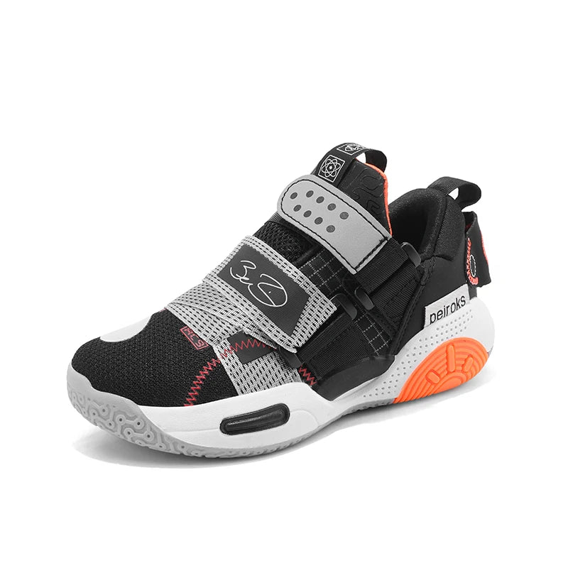 Kids' Unisex Lightweight Basketball Sneakers