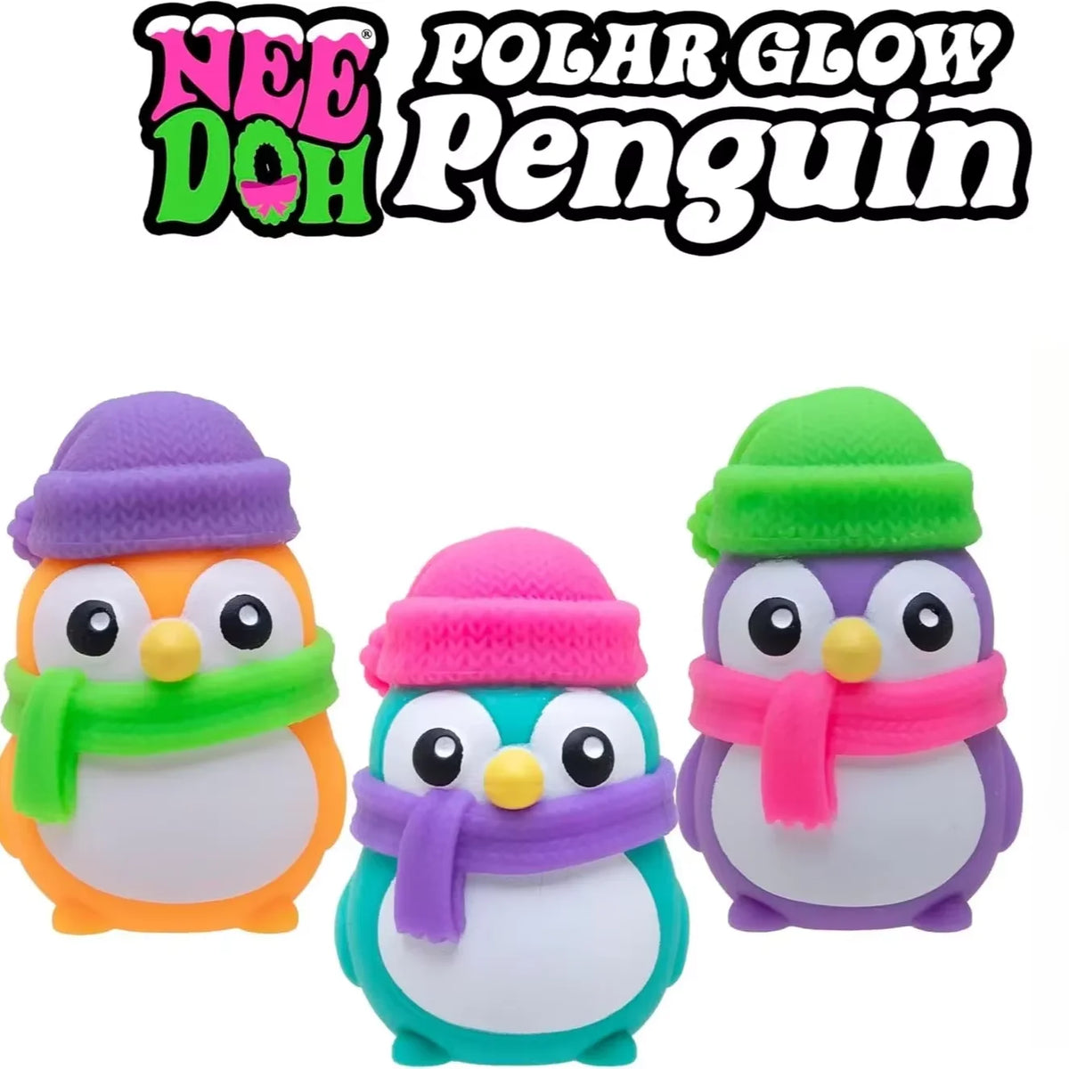 Polar Penguin Squeeze Toy
