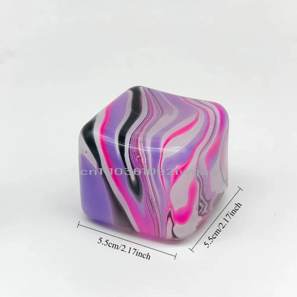 NeeDoh Nice Cube Sensory Squeeze Toy | Stress Relief Squishy Fidget Toy for Anxiety & Relaxation