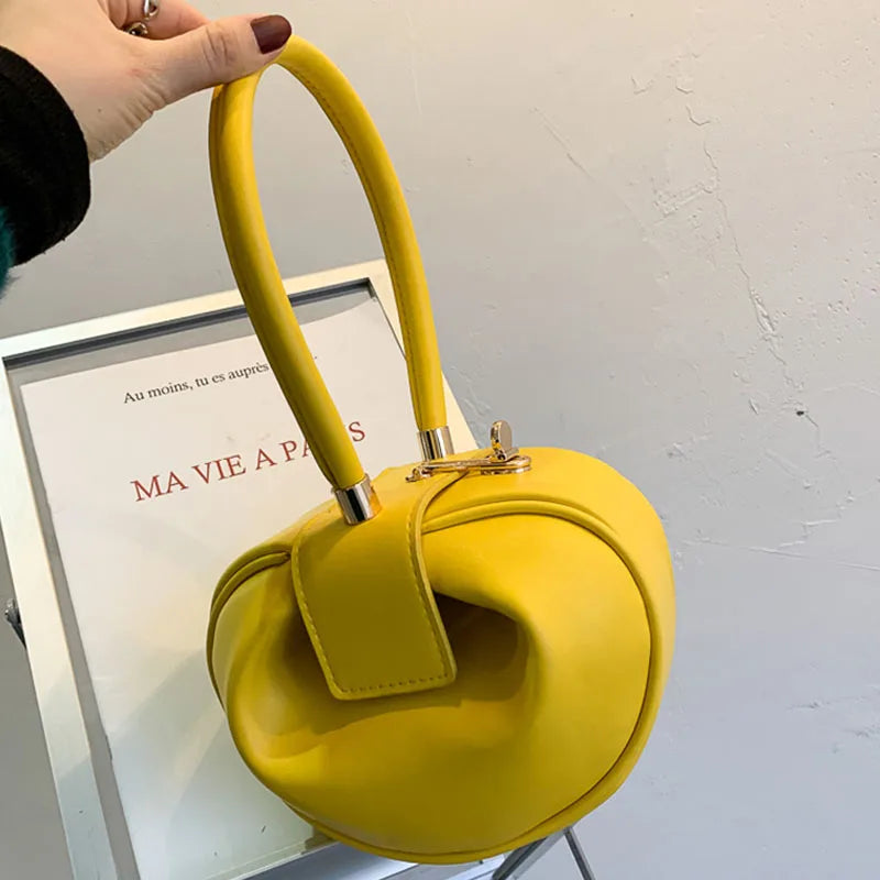 Women's Mini Bowling Round Shoulder Bag
