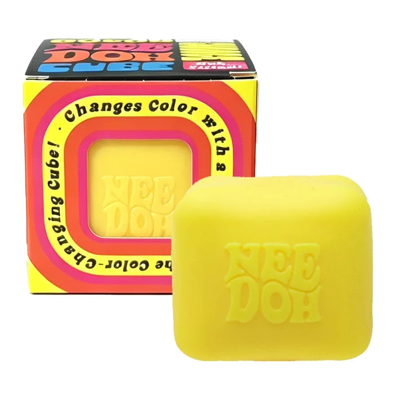 Color-Change Squishy Cube