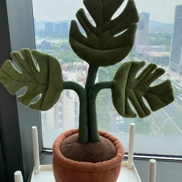 JC Plush Potted Plant Decor Toy Sunflower Daisy Drop Stuffed Soft Comfortable Doll Home Decoration Trendy Toy Jc Plush Gift