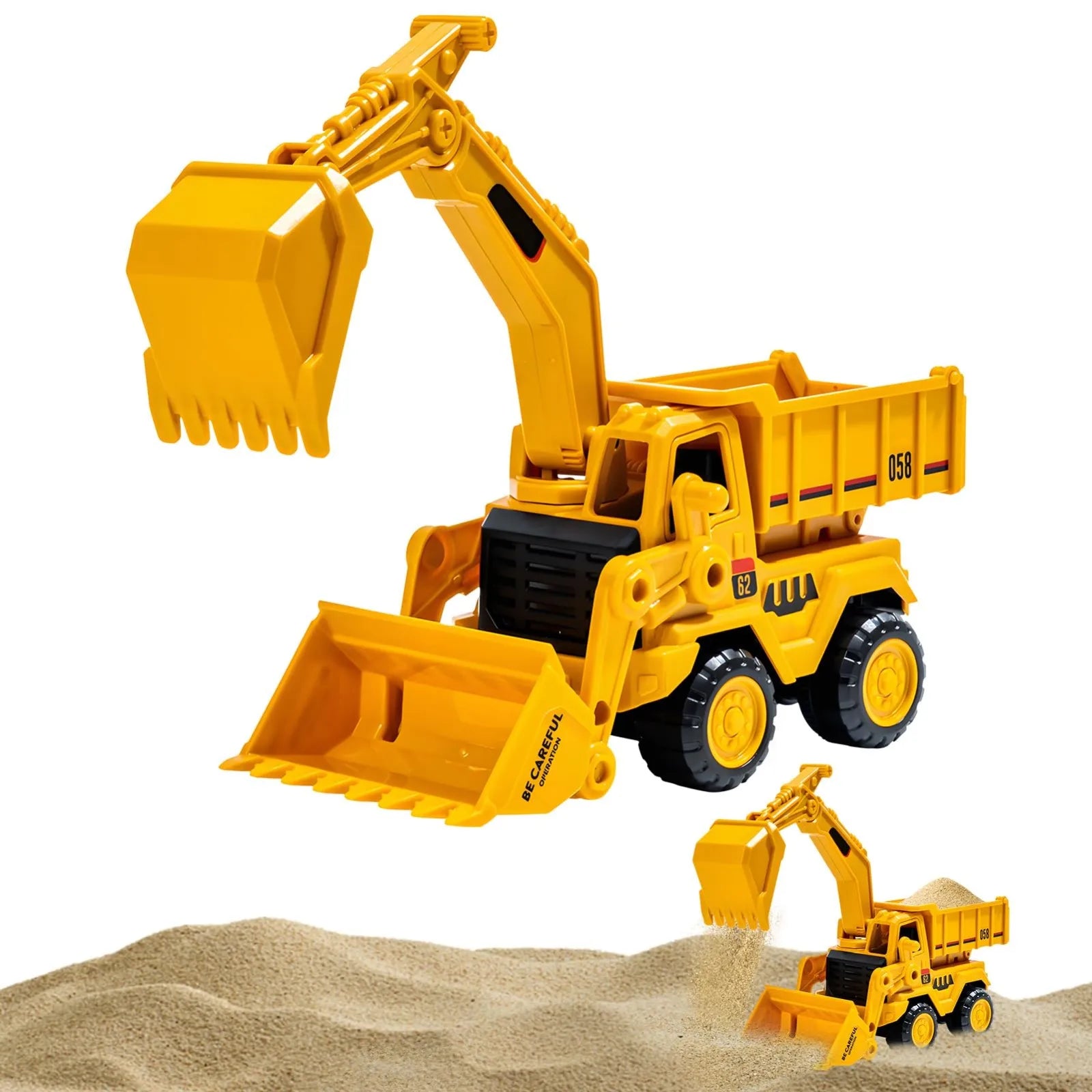 Creative Funny Friction Powered Toy Cars Push And Vehicles, Engineering Car Military Car Fire Truck Truck Toys Boys Gift