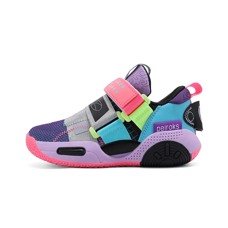 Kids' Unisex Lightweight Basketball Sneakers