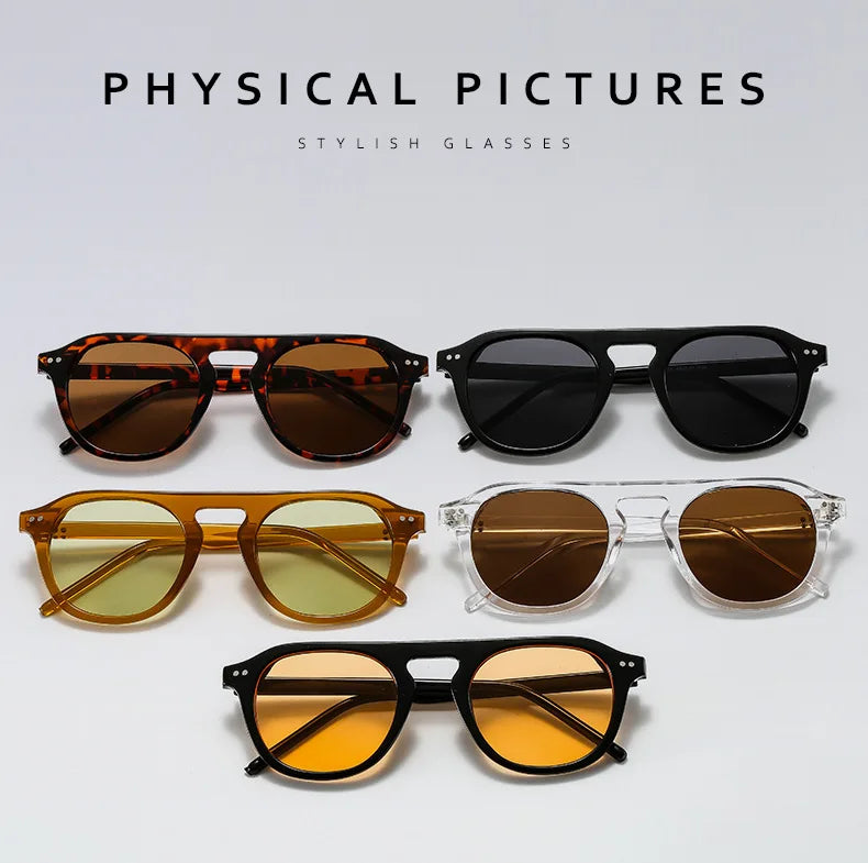 Sunglasses Men Square Sun Glasses For Men Retro Sunglasses Men/Women Brand Designer