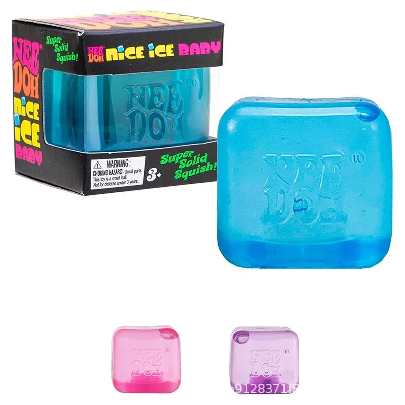 Stress Relief Squishy Cube Sensory Toy | Creative Relaxation & Emotion Venting Toy for Kids