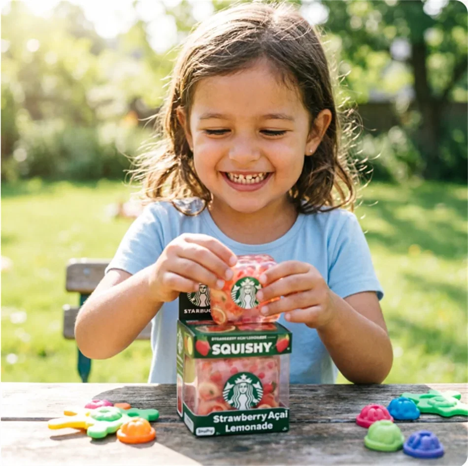 Sprite Limited Edition Nice Cube Squish Toy | Stress Relief Squishy | Single, 2-Pack & 3-Pack