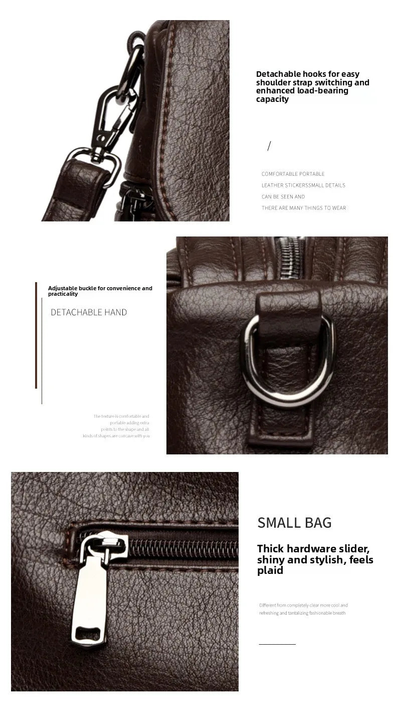 Women's Large Capacity Boston Bucket Bag