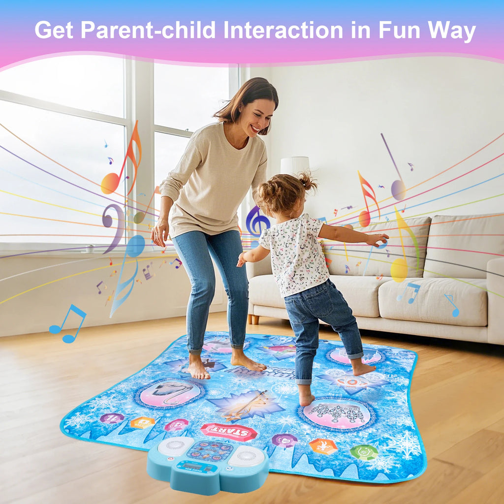 Kids Electronic Dance Mat – Musical Floor Blanket with 9 Levels