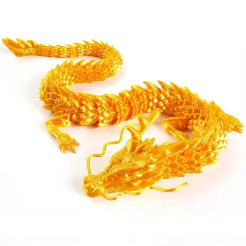 Giant 3D Dragon Figurine 60cm - Desk & Office Decor
