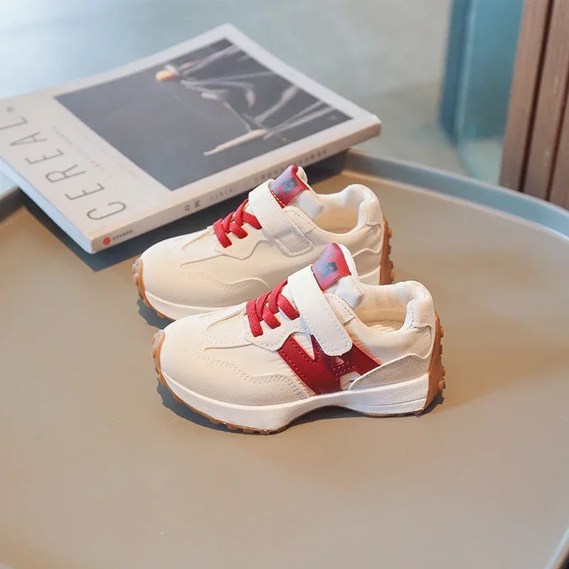 Kids' Unisex PU Leather Basketball Sports Sneakers