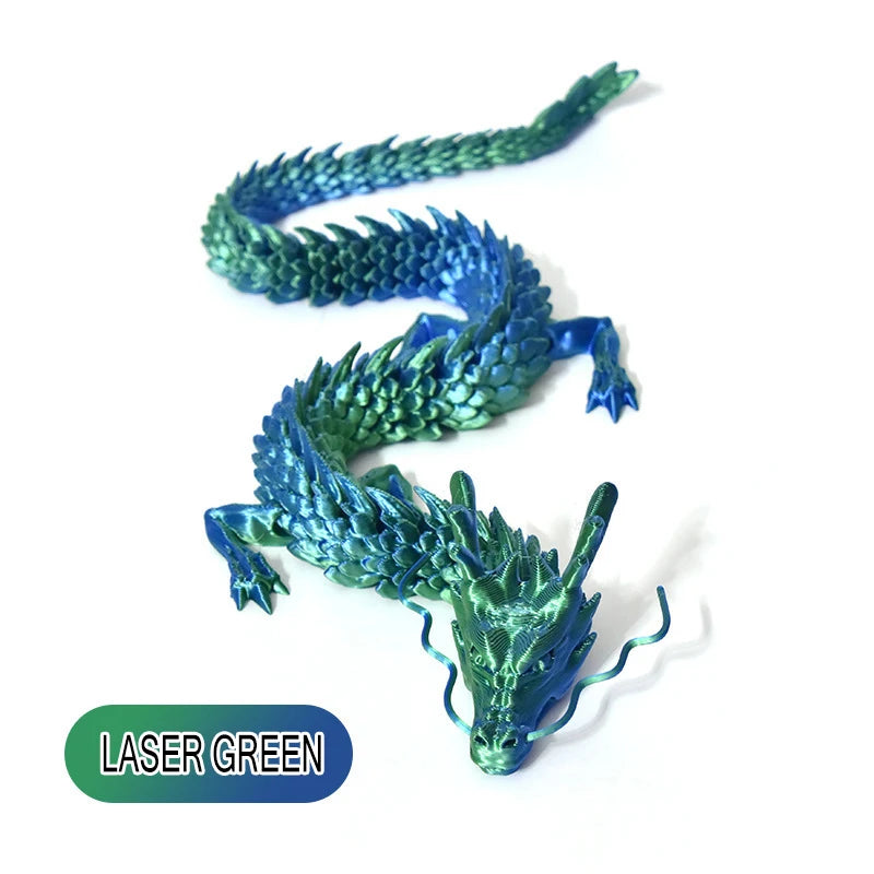 Giant 3D Dragon Figurine 60cm - Desk & Office Decor
